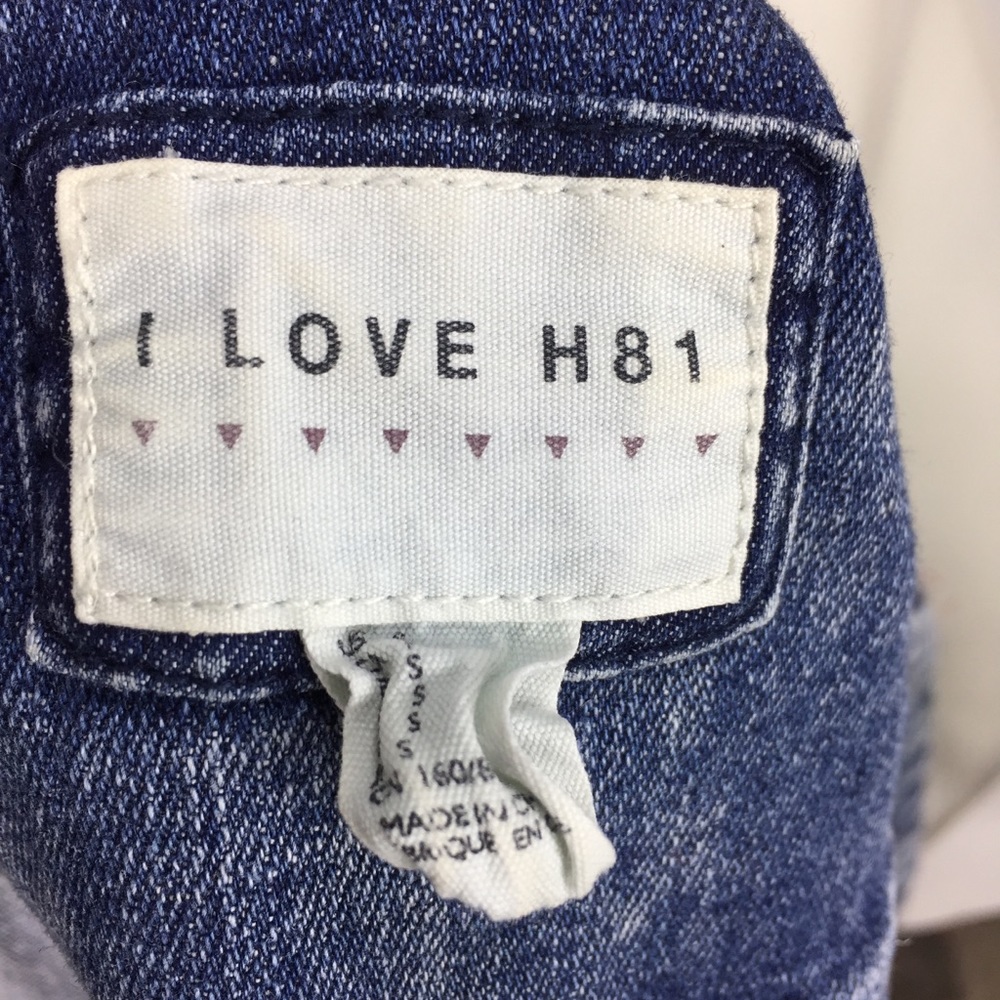 F21 Acid Wash Denim Vest Jean Jacket - Picture 8 of 8
